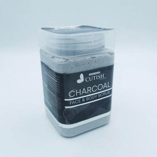 Cutish Charcoal Face and Body Scrub