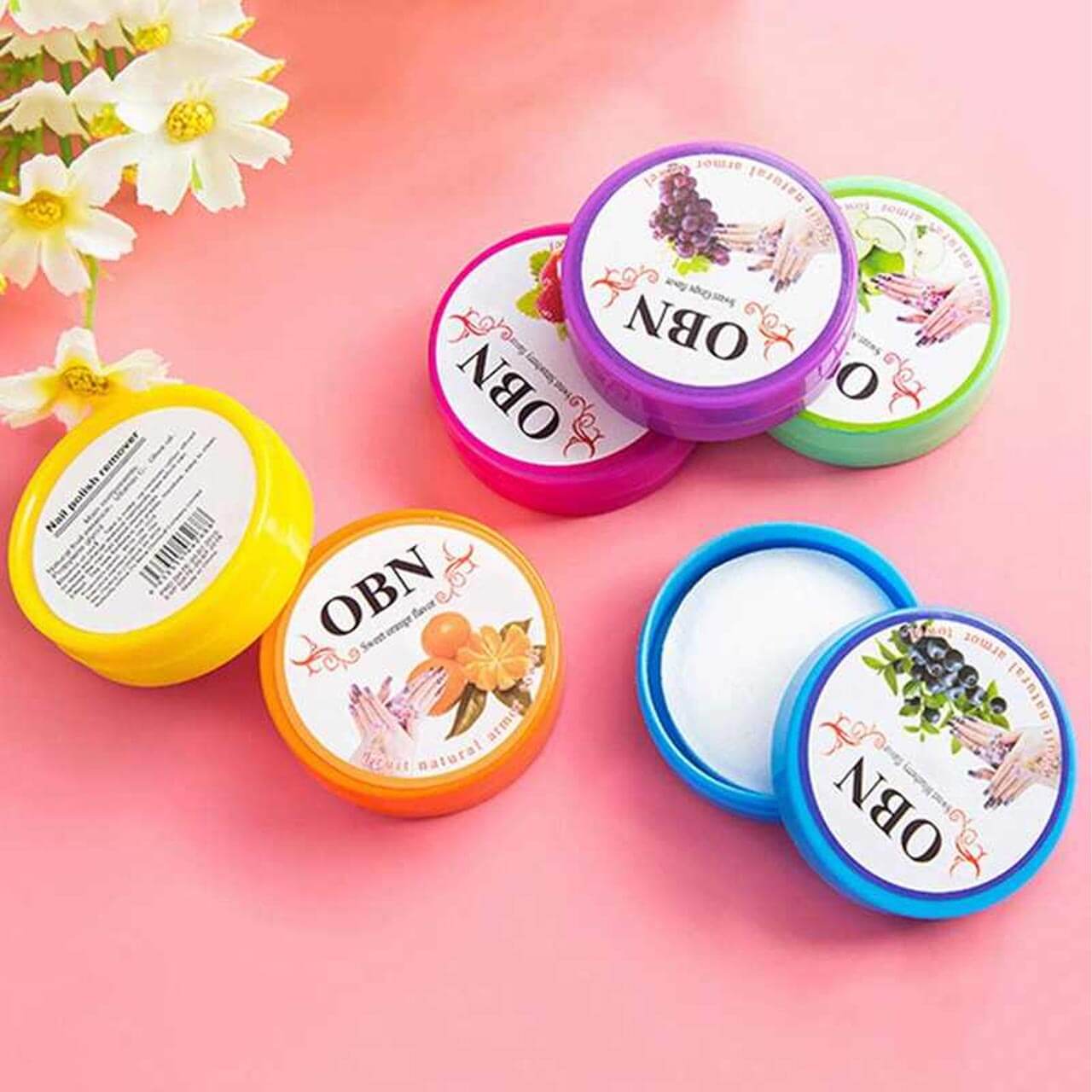 OBN Nail Polish Remover Wipes - Tissue Paper - Natural Fruit Flavored - Eshaistic OBN Nail Polish Remover Wipes - Tissue Paper - Natural Fruit Flavored - Eshaistic