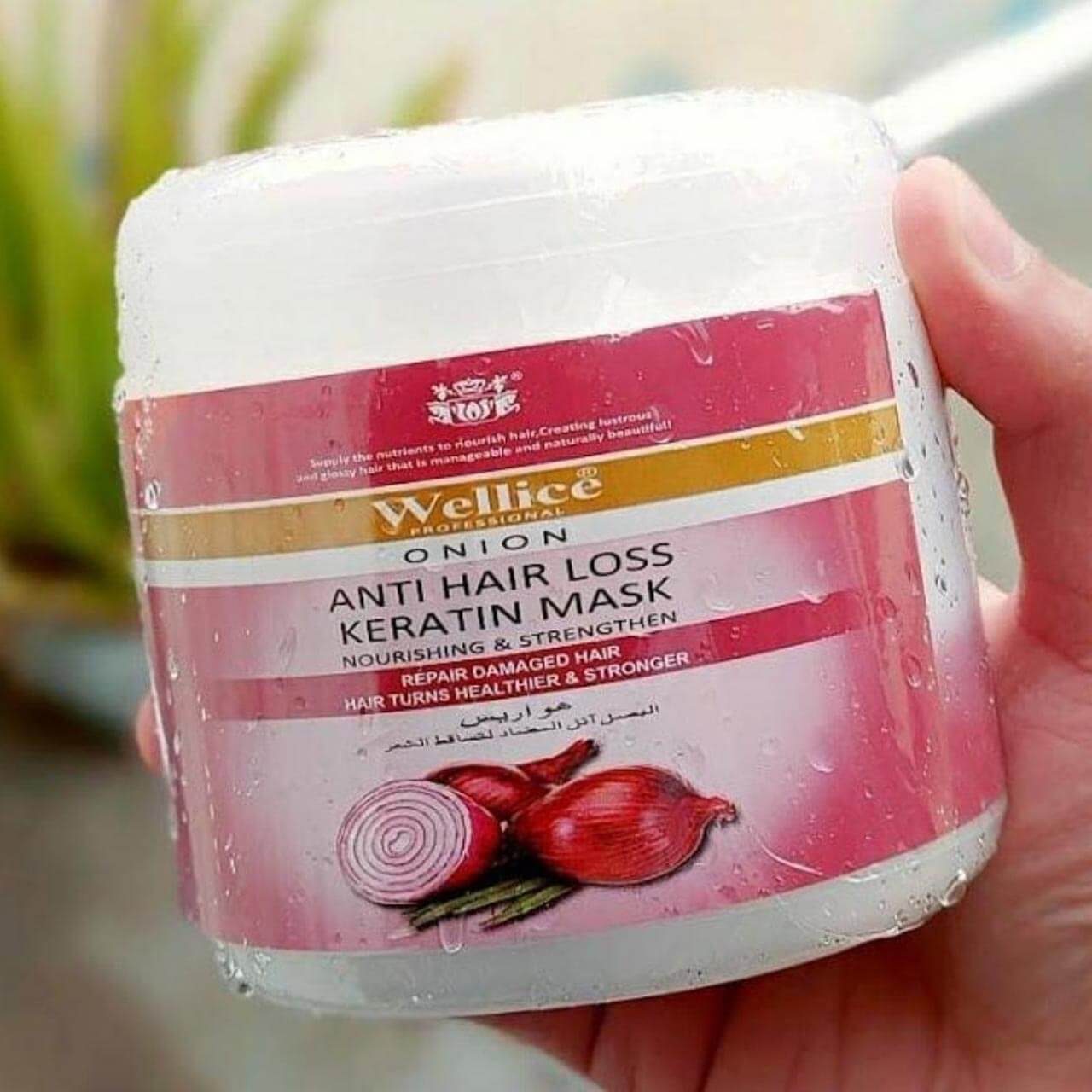 Wellice Onion Hair Mask Keratin Treatment – CMS BeautyMart