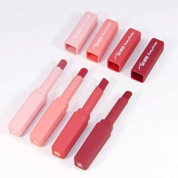 HENGFANG Velvet Color Lipstick Pack of 4 - Image 4
