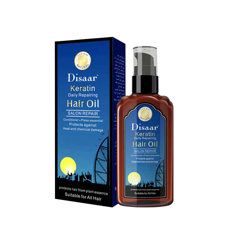 Disaar Keratin Daily Repairing Hair Oil - 120ml - Eshaistic
