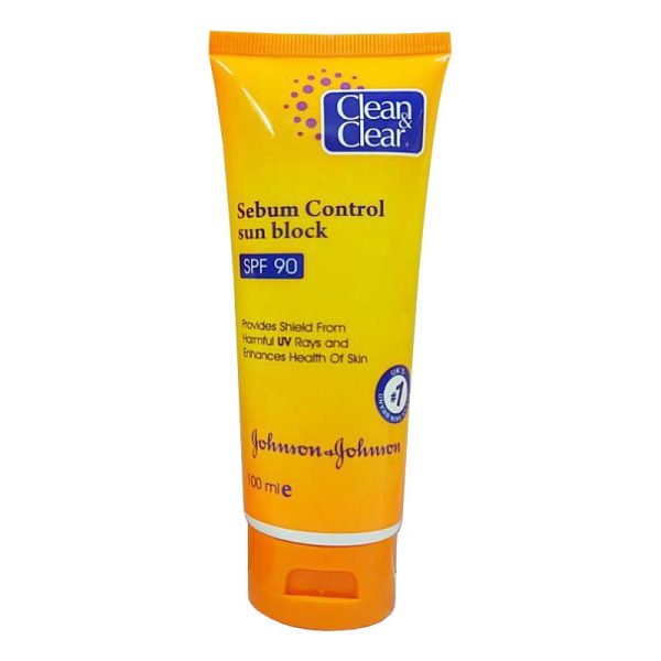 Clean & Clear Sebum Control Sun Block SPF 90