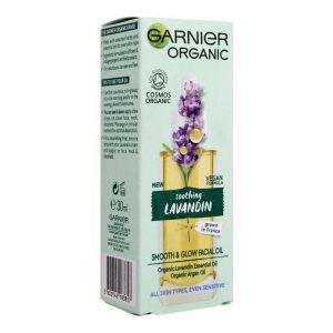 Buy Garnier Organic Soothing Lavandin Smooth Glow Facial Oil