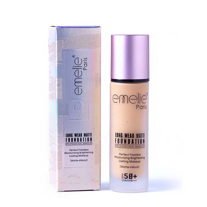 emelie-long-wear-matte-foundation-spf-50-eshaistic-pk