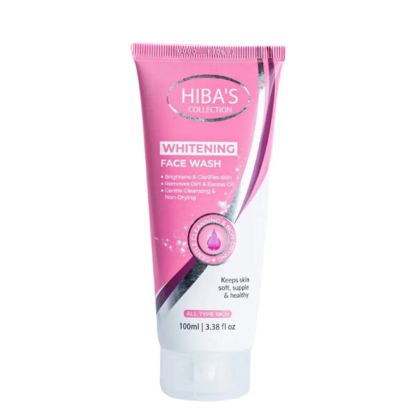 Hiba's Collection Whitening Face Wash - 100ml - Image 1