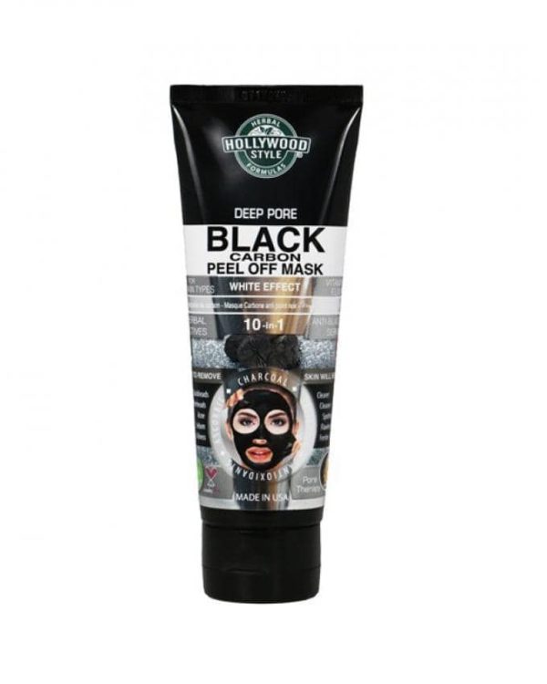 Hollywood Style Pore Black Carbon Peel Off Mask 100ml - Image 1