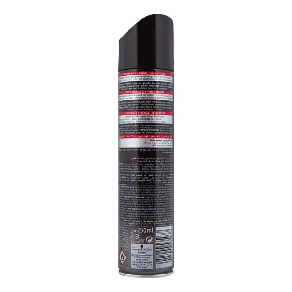 Schwarzkopf Taft Power Mega Strong 5 Hair Lacquer, 250ml - Image 2
