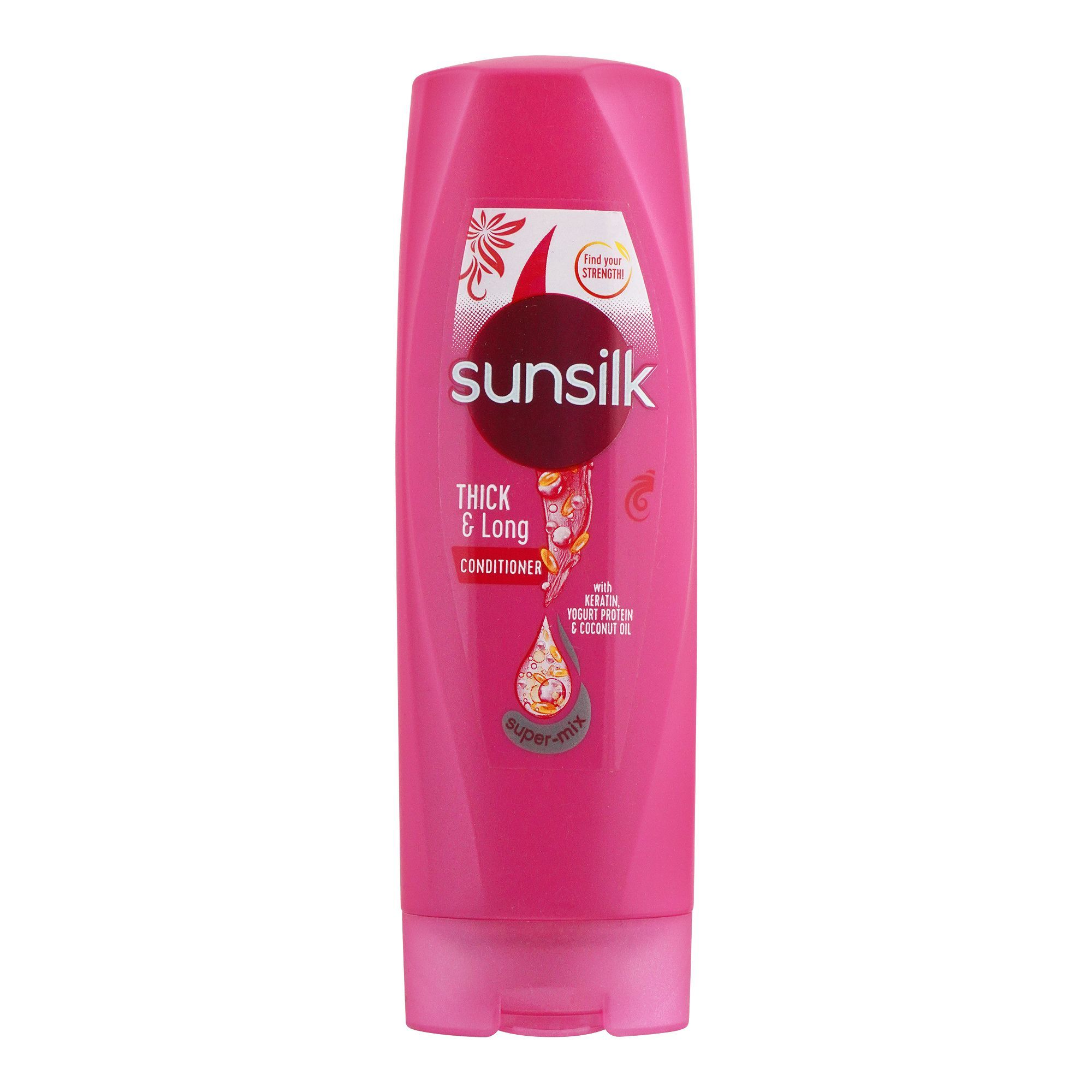 Sunsilk Thick & Long Keratin Yogurt Protein & Coconut Oil Conditioner, Super-Mix, 180ml - Eshaistic Sunsilk Thick & Long Keratin Yogurt Protein & Coconut Oil Conditioner, Super-Mix, 180ml - Eshaistic
