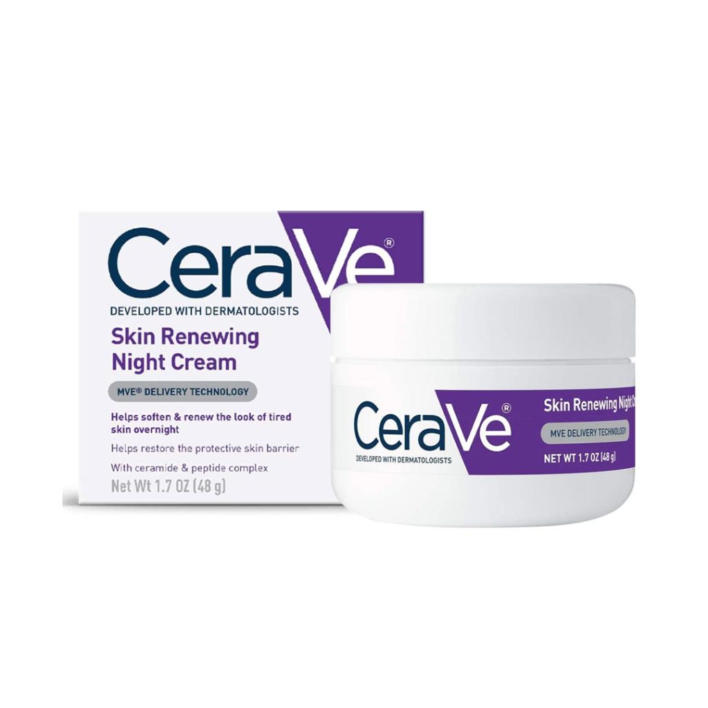 CeraVe Skin Renewing Night Cream - 48g - Eshaistic.pk