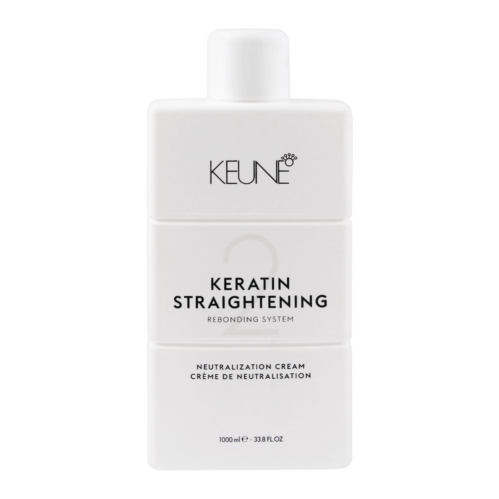 Keune Keratin Straightening Rebonding System, Neutralization Cream - 1000ml  - Eshaistic