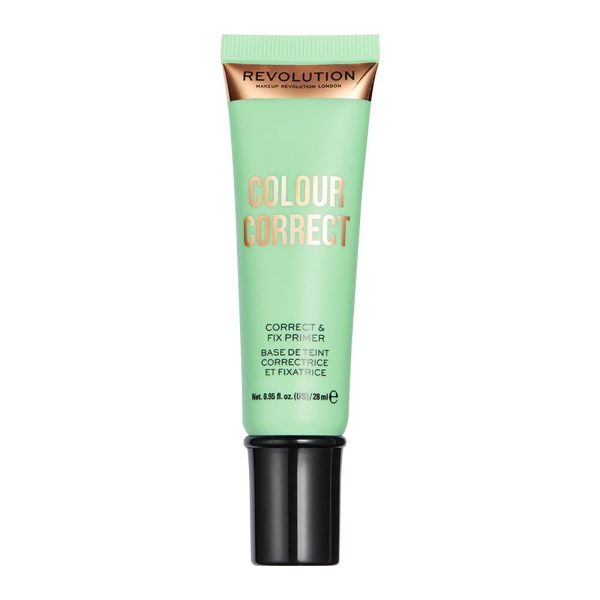 Makeup Revolution Colour Correct & Fix Primer - 28ml - Image 2