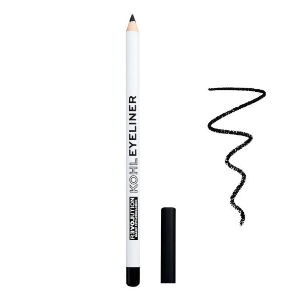 Relove By Revolution Kohl Eyeliner Pencil, Black - Image 1