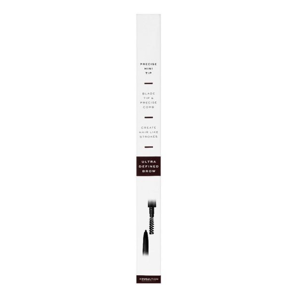 Makeup Revolution Relove Micro Blade Brow Pencil, Brown - Image 5