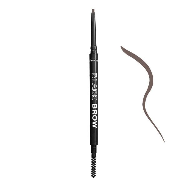 Makeup Revolution Relove Micro Blade Brow Pencil, Brown - Image 1