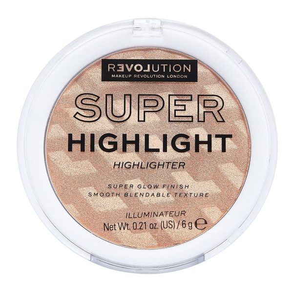 Makeup Revolution Relove Super Highlight Highlighter, Rose - Image 2