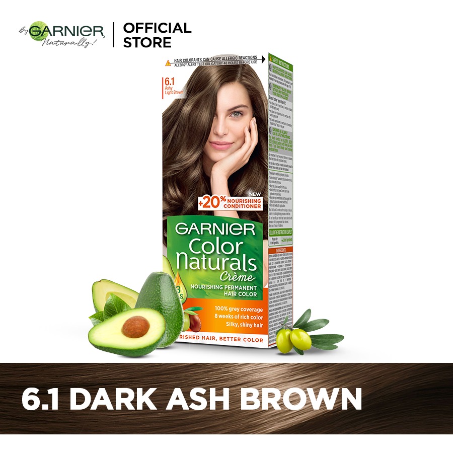 Garnier Color Naturals - 6.1 Dark Ash Brown - Eshaistic