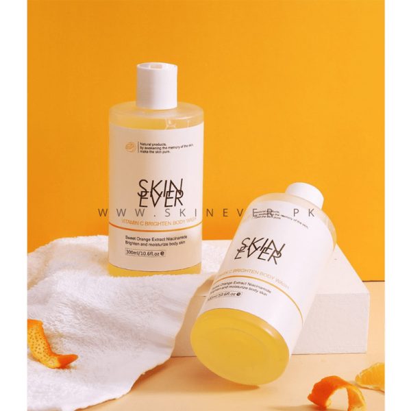 Skin Ever Vitamin C Whitening Body Wash - 300ml - Image 3