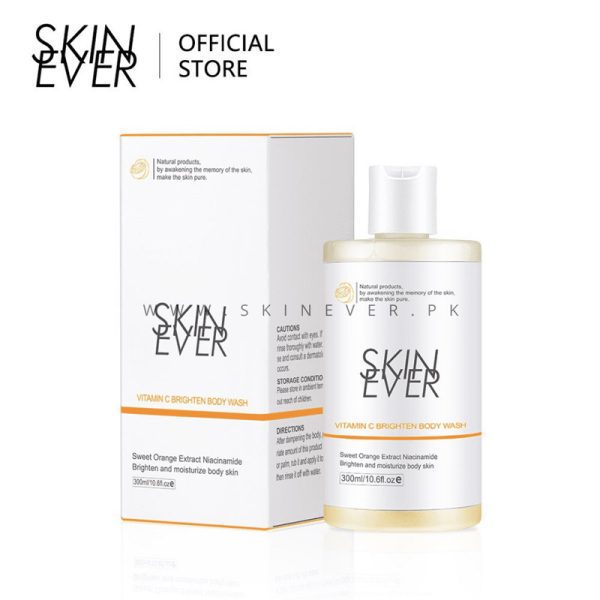 Skin Ever Vitamin C Whitening Body Wash - 300ml - Image 1