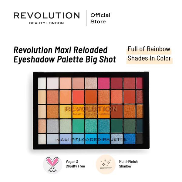 Makeup Revolution Maxi Reloaded Eyeshadow Palette Big Shot - Image 1