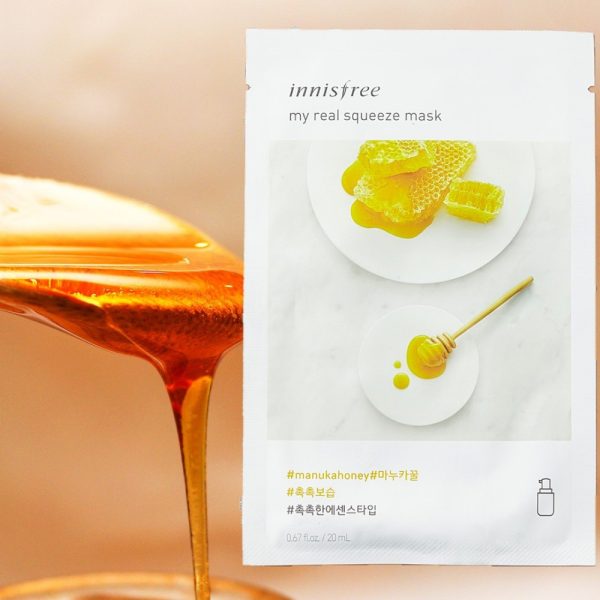 Innisfree - My Real Squeeze Mask [Manuka Honey] - 20ml - Image 2
