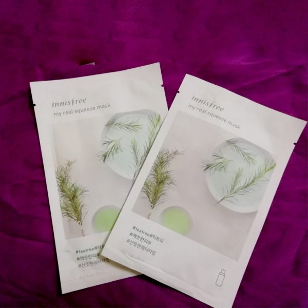 Innisfree - My Real Squeeze Mask [Tea Tree] - 20ml - Image 2
