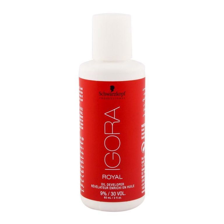 Schwarzkopf Igora Royal 9% / 30 Vol. Peroxid Entwickler, 3 X 60 Ml, Für Professionelle Haarfärbung