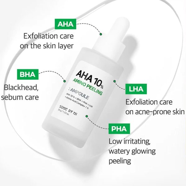 Some By Mi  - AHA 10% Amino Peeling Ampoule - 35g - Image 2