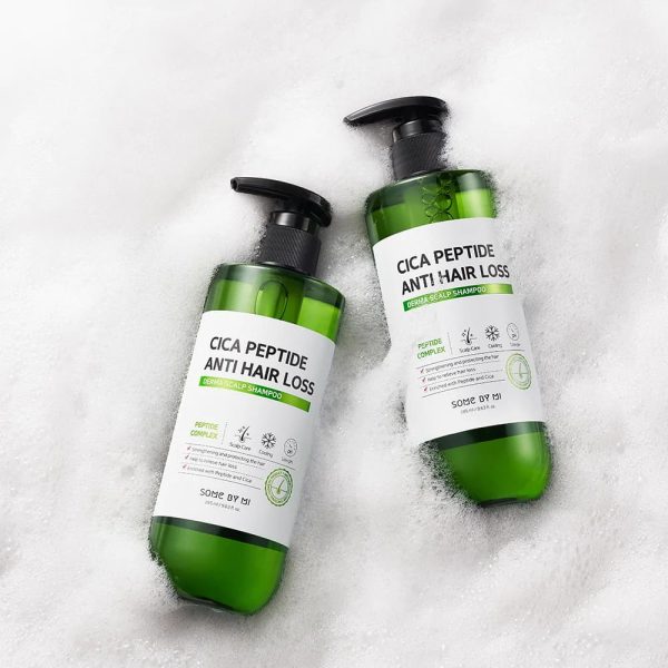 Some By Mi - Cica Peptide Anti Hair Loss Derma Scalp Shampoo - 285ml - Image 3