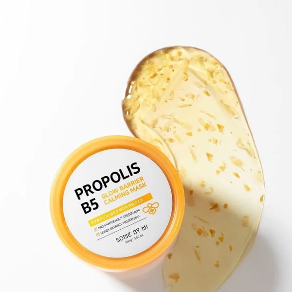 Some By Mi - Propolis B5 Glow Barrier Calming Mask - 100g - Image 1