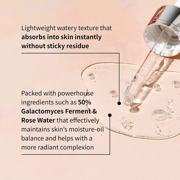 iUnik - Rose Galactomyces Synergy Serum - 50ml - Image 3
