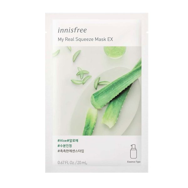 Innisfree My Real Squeeze Mask EX, Aloe - 20ml - Image 1