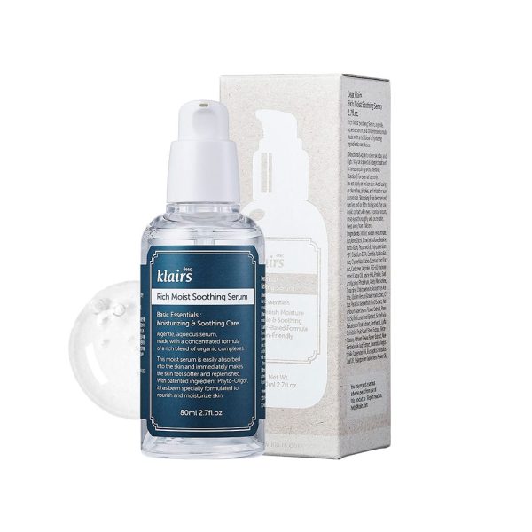 Klairs – Rich Moist Soothing Serum - 80ml - Image 1