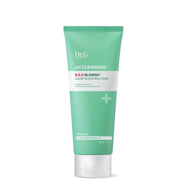 Dr.G pH Cleansing Red Blemish Clear Soothing Foam - 150ml - Image 1