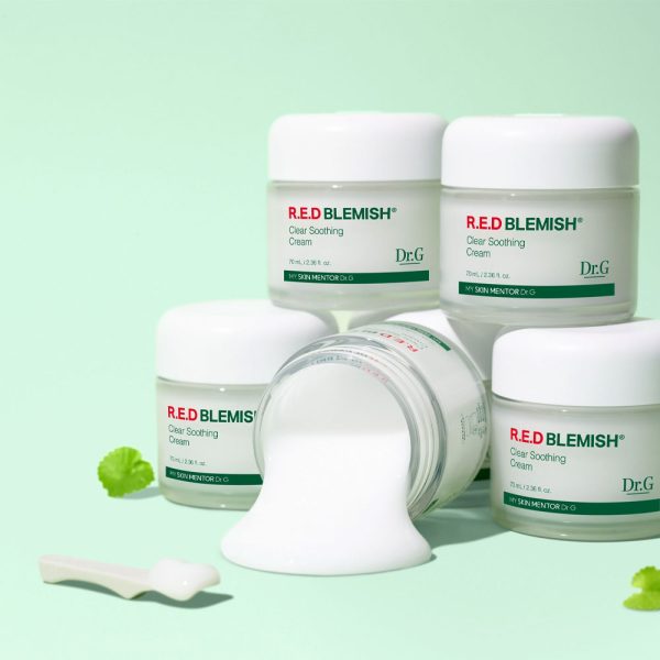 Dr.G Red Blemish Clear Soothing Cream - 70ml - Image 2