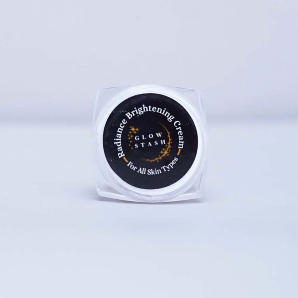 GlowStash Radiance Brightening Vitamin C+ HA Cream – 10ml - Image 1