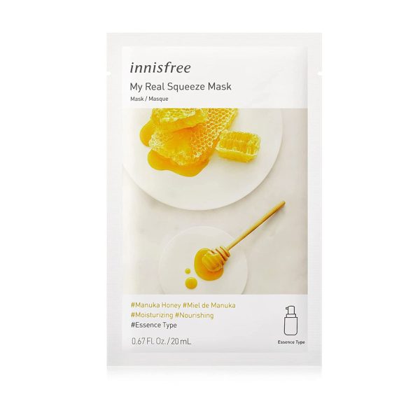 Innisfree My Real Squeeze Mask EX (Manuka Honey) - 20ml - Image 1