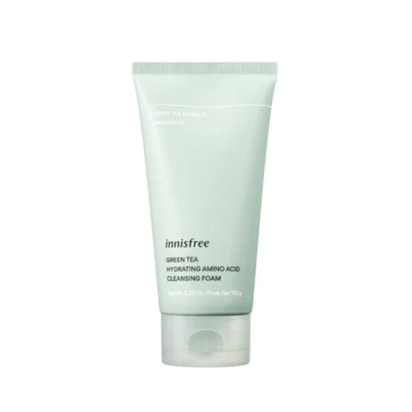 Innisfree Green Tea Hydrating Amino Acid Cleansing Foam - 150ml - Image 1