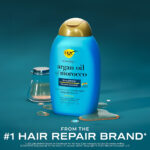 OGX Renewing + Argan Oil Of Morocco Shampoo, Sulfate Free - 385ml - Image 3