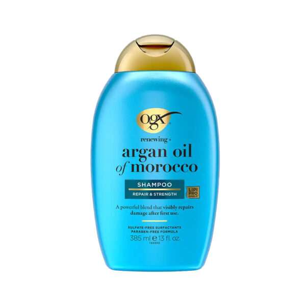 OGX Renewing + Argan Oil Of Morocco Shampoo, Sulfate Free - 385ml - Image 1