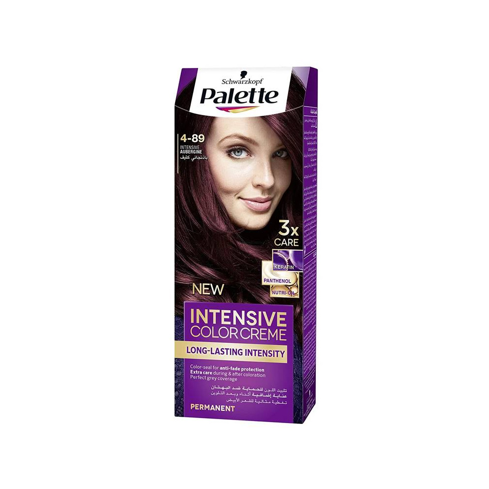 Schwarzkopf Palette Intensive Color Creme 4-89 Intensive Aubergine ...