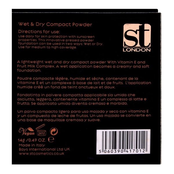 ST London Dual Wet & Dry Compact Powder - Ivory - Image 5