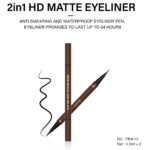APK 2 in 1 HD Matte Eyeliner PKA-10