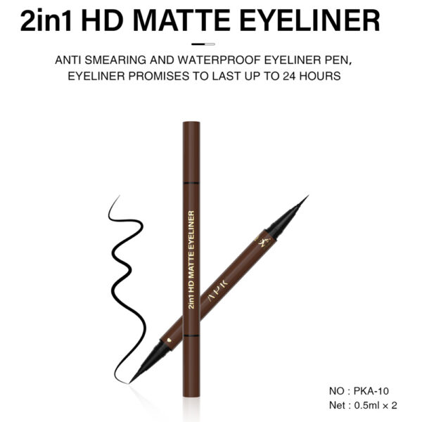 APK 2 in 1 HD Matte Eyeliner PKA-10 - Image 1