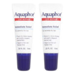 Aquaphor Lip Repair Immediate Relief, For Severely Dry Lips 2 Tubes - 10ml