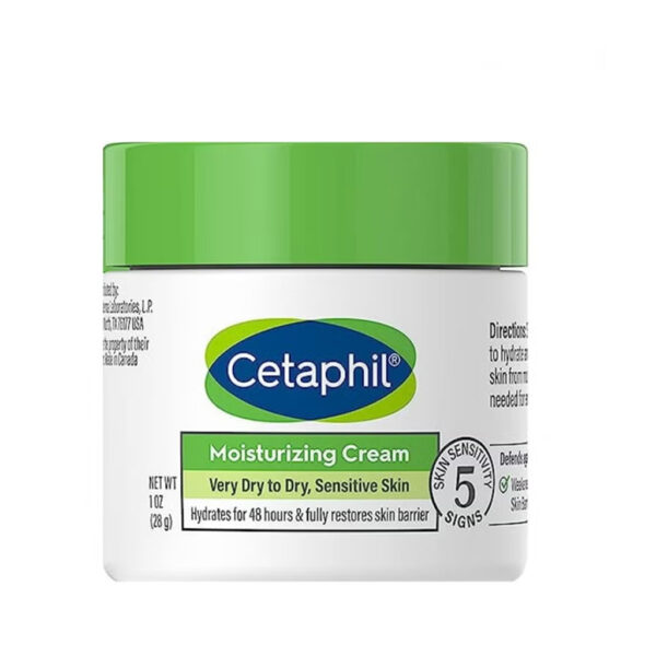 Cetaphil Moisturizing Cream For Very Dry To Dry Sensitive Skin, 28g - Image 1