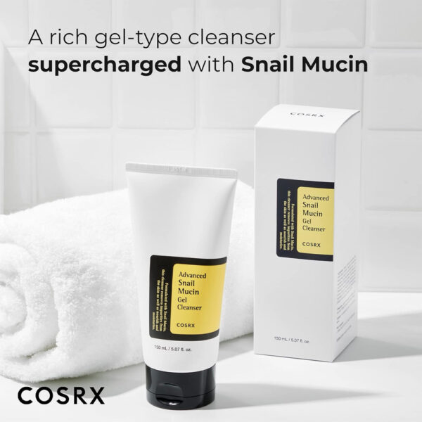 Cosrx Advanced Snail Mucin Gel Cleanser - 150ml - Image 2