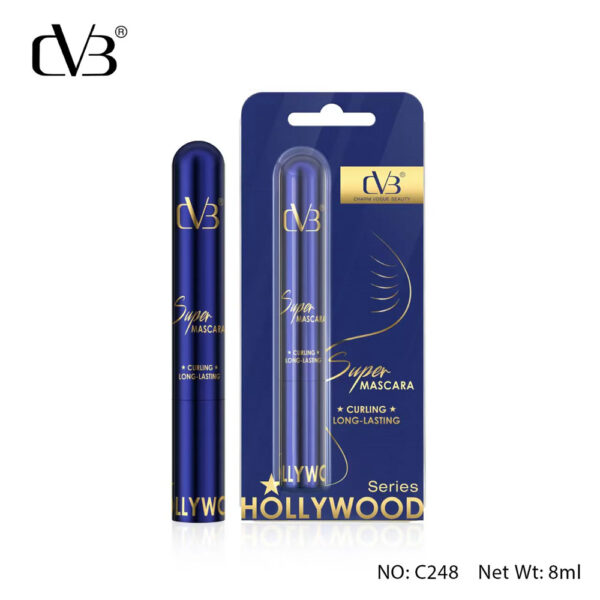 CVB Super Mascara Curling Long-Lasting Series Hollywood C248 - 8ml - Image 1