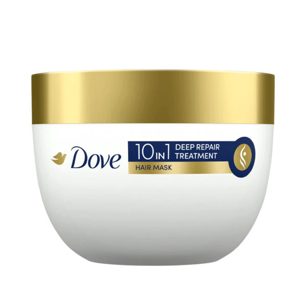 Dove 10 in 1 Deep Repair Treatment Hair Mask, 250ml - Image 1
