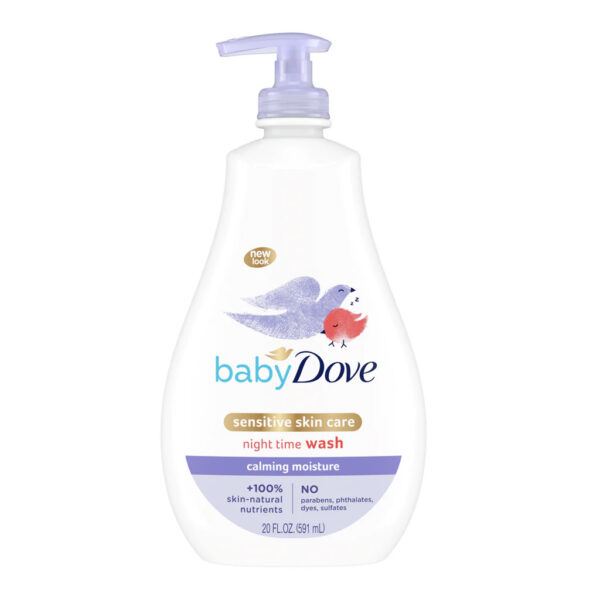 Dove Baby Calming Moisture Night Time Wash 591ml - Image 1