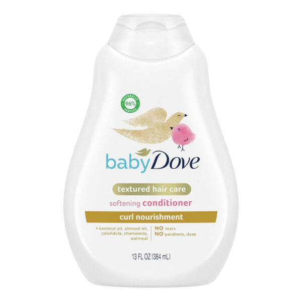 Dove Baby Curl Nourishment Softening Conditioner 384ml - Image 1
